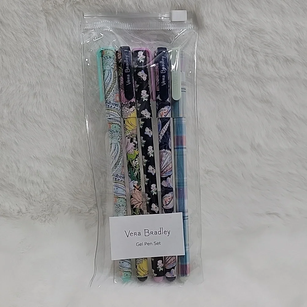 Vera Bradley Gel Pen Set Spring 22 Medley